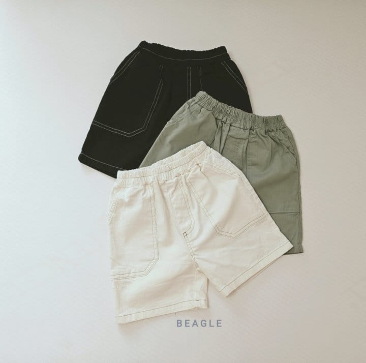 Beagle - Korean Children Fashion - #fashionkids - Stitch Span Shorts - 2