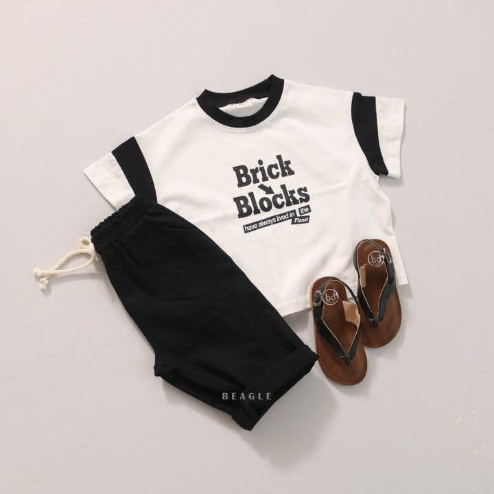 Beagle - Korean Children Fashion - #fashionkids - Brick Color Tee - 6