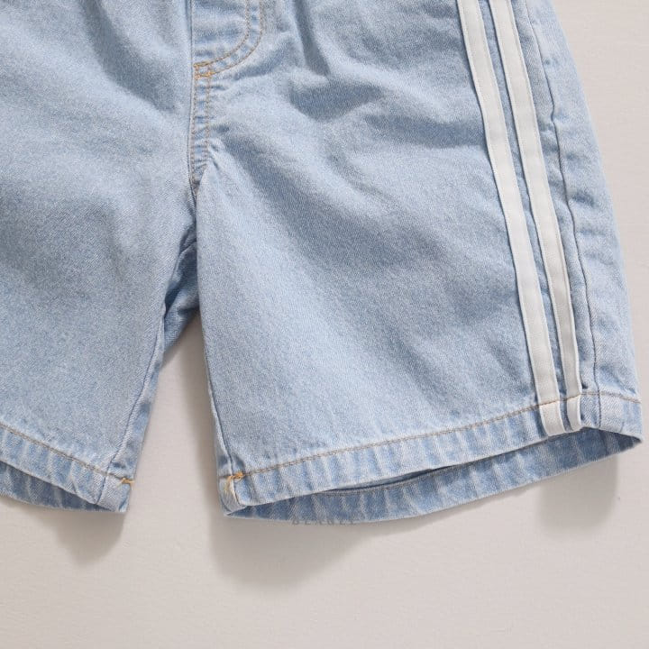 Beagle - Korean Children Fashion - #kidsshorts - Summer Cool Denim Shorts - 5