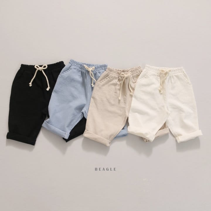 Beagle - Korean Children Fashion - #kidsshorts - Daily L Cropped Shorts