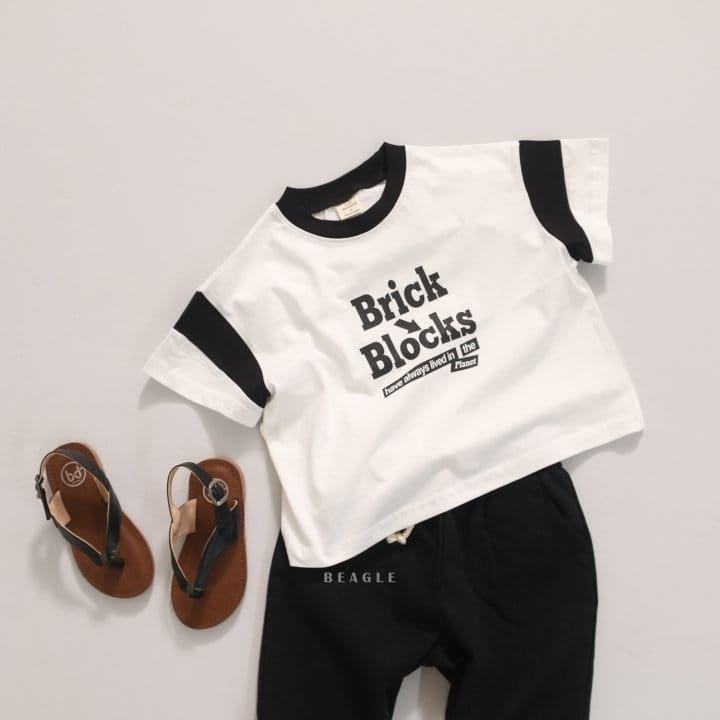 Beagle - Korean Children Fashion - #kidsstore - Brick Color Tee - 8