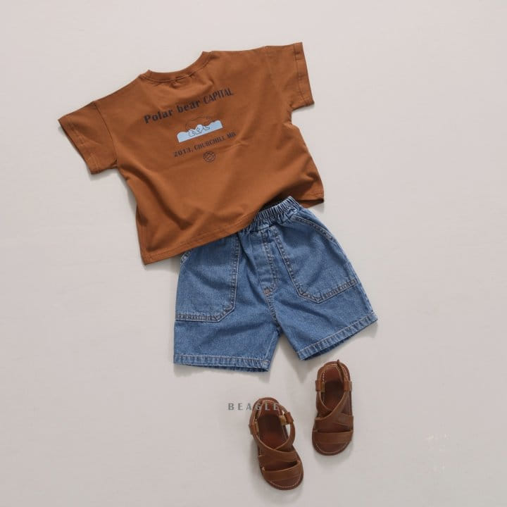 Beagle - Korean Children Fashion - #kidzfashiontrend - Cool Denim Shorts - 6