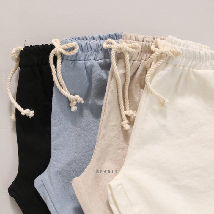 Beagle - Korean Children Fashion - #kidzfashiontrend - Daily L Cropped Shorts - 3