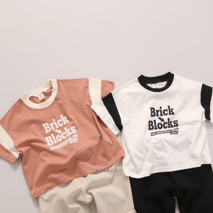 Beagle - Korean Children Fashion - #kidzfashiontrend - Brick Color Tee - 9
