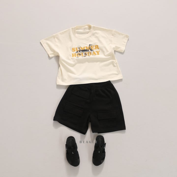 Beagle - Korean Children Fashion - #kidzfashiontrend - Summer Holiday Tee - 5