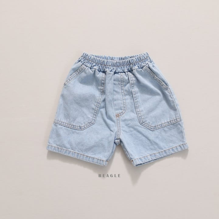 Beagle - Korean Children Fashion - #littlefashionista - Cool Denim Shorts - 8