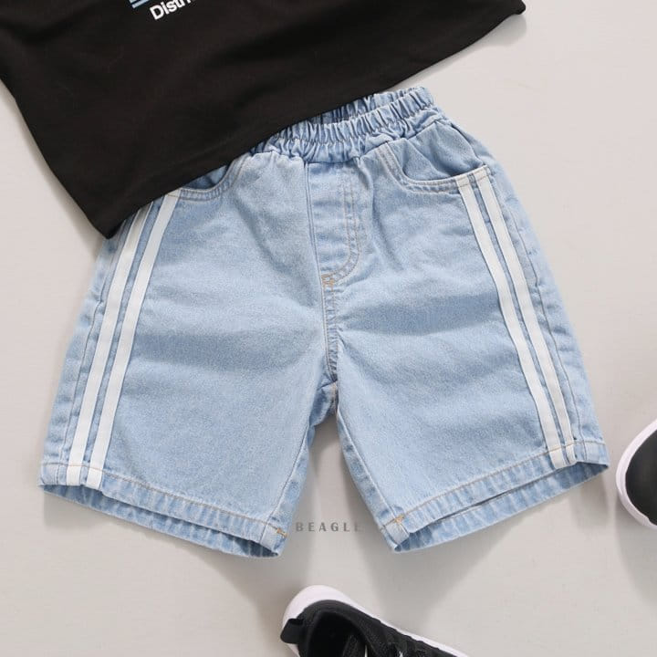 Beagle - Korean Children Fashion - #minifashionista - Summer Cool Denim Shorts - 11