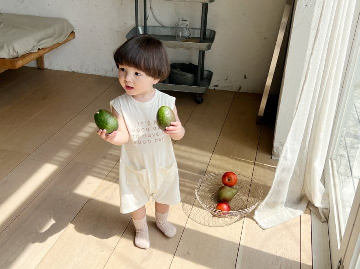 Bebe Nine - Korean Baby Fashion - #babyboutique - Good Day Body Suit - 5