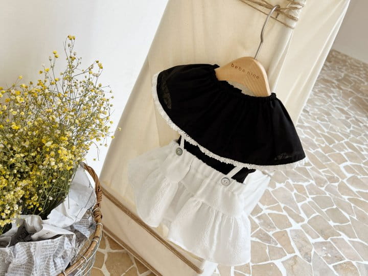 Bebe Nine - Korean Baby Fashion - #babyboutiqueclothing - Yoru Kan Kan Dungarees Skirt - 7
