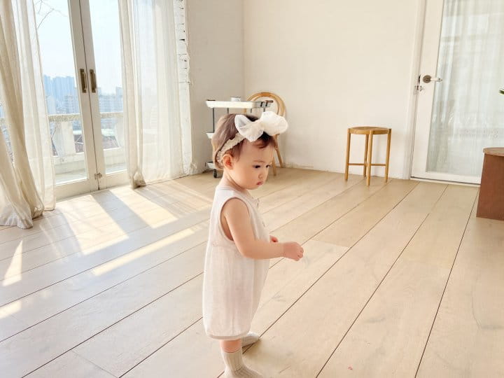 Bebe Nine - Korean Baby Fashion - #babyclothing - Choco Latte Body Suit - 6