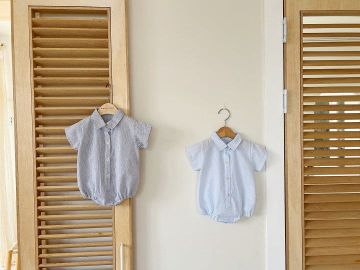 Bebe Nine - Korean Baby Fashion - #babyclothing - Willy Collar Body Suit