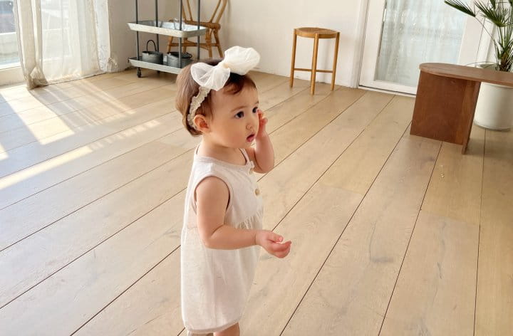 Bebe Nine - Korean Baby Fashion - #babyfashion - Choco Latte Body Suit - 7