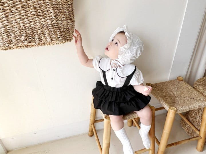 Bebe Nine - Korean Baby Fashion - #babyfashion - Cacao Kan Kan Skirt - 8