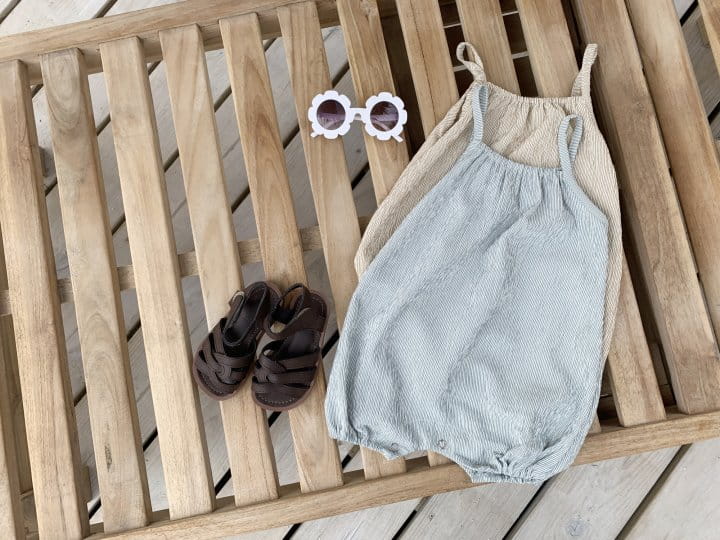 Bebe Nine - Korean Baby Fashion - #babyfever - Coco Dungarees Body Suit - 10
