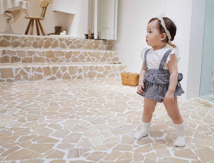 Bebe Nine - Korean Baby Fashion - #babygirlfashion - Cacao Kan Kan Skirt - 10