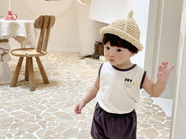 Bebe Nine - Korean Baby Fashion - #babyoutfit - Joy Top Bottom Set - 9