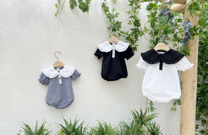 Bebe Nine - Korean Baby Fashion - #babyoutfit - Cuty Frill Body Suit