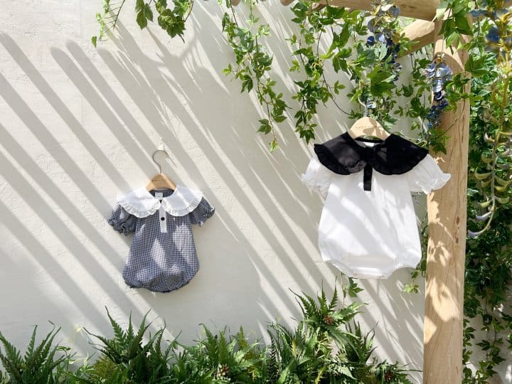 Bebe Nine - Korean Baby Fashion - #babywear - Cuty Frill Body Suit - 3