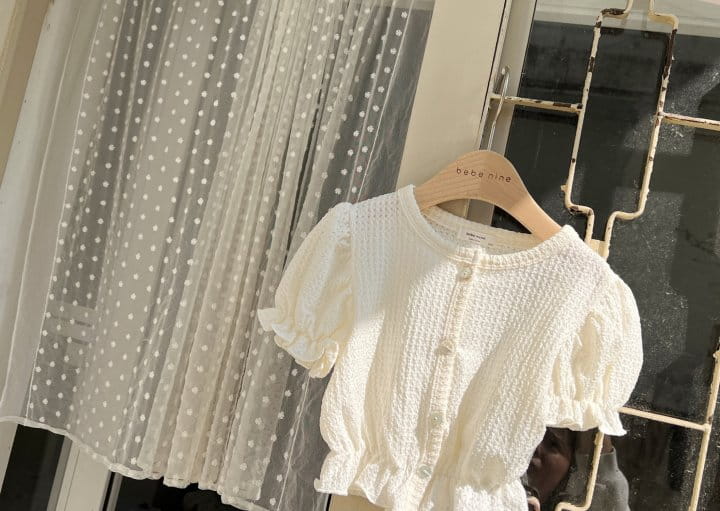 Bebe Nine - Korean Baby Fashion - #babywear - Edgr Frill Cardigan - 5