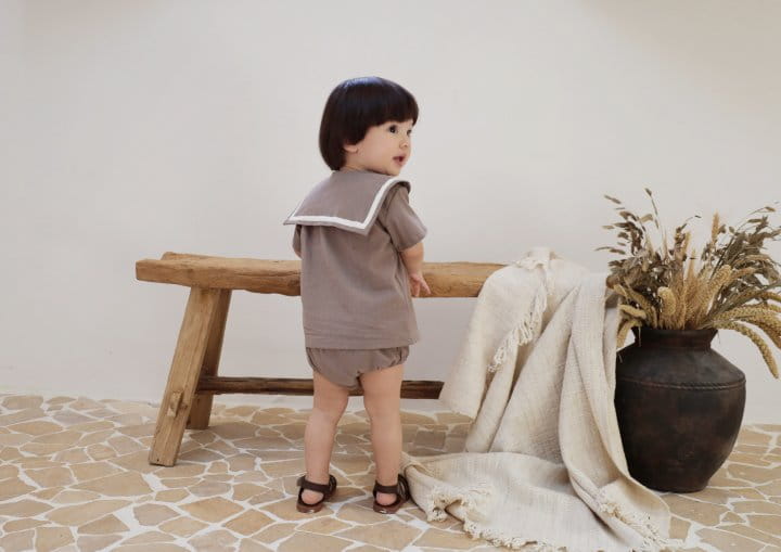 Bebe Nine - Korean Baby Fashion - #onlinebabyshop - Bibi Sera Top Bottom Set - 7
