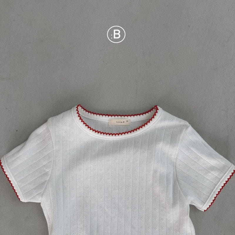 Bella Bambina - Korean Baby Fashion - #babyboutique - Pu Lace Tee - 6
