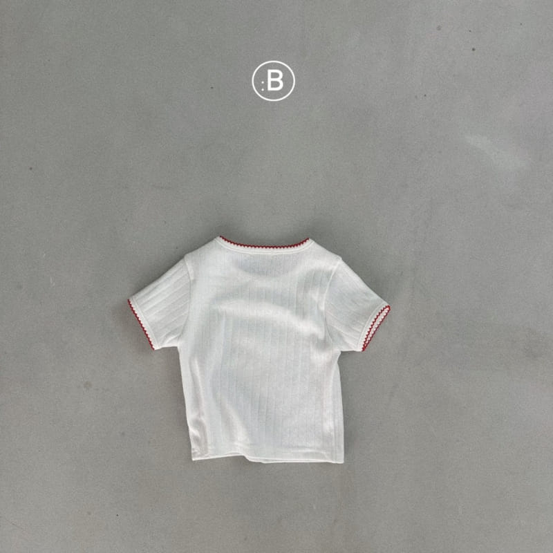 Bella Bambina - Korean Baby Fashion - #babyclothing - Pu Lace Tee - 8