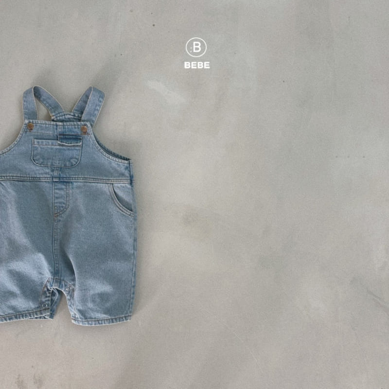 Bella Bambina - Korean Baby Fashion - #babywear - Bebe Carin Dungarees Body Suit - 3