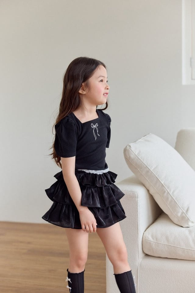 Berry Berry - Korean Children Fashion - #Kfashion4kids - Bling Skirt Pants - 7
