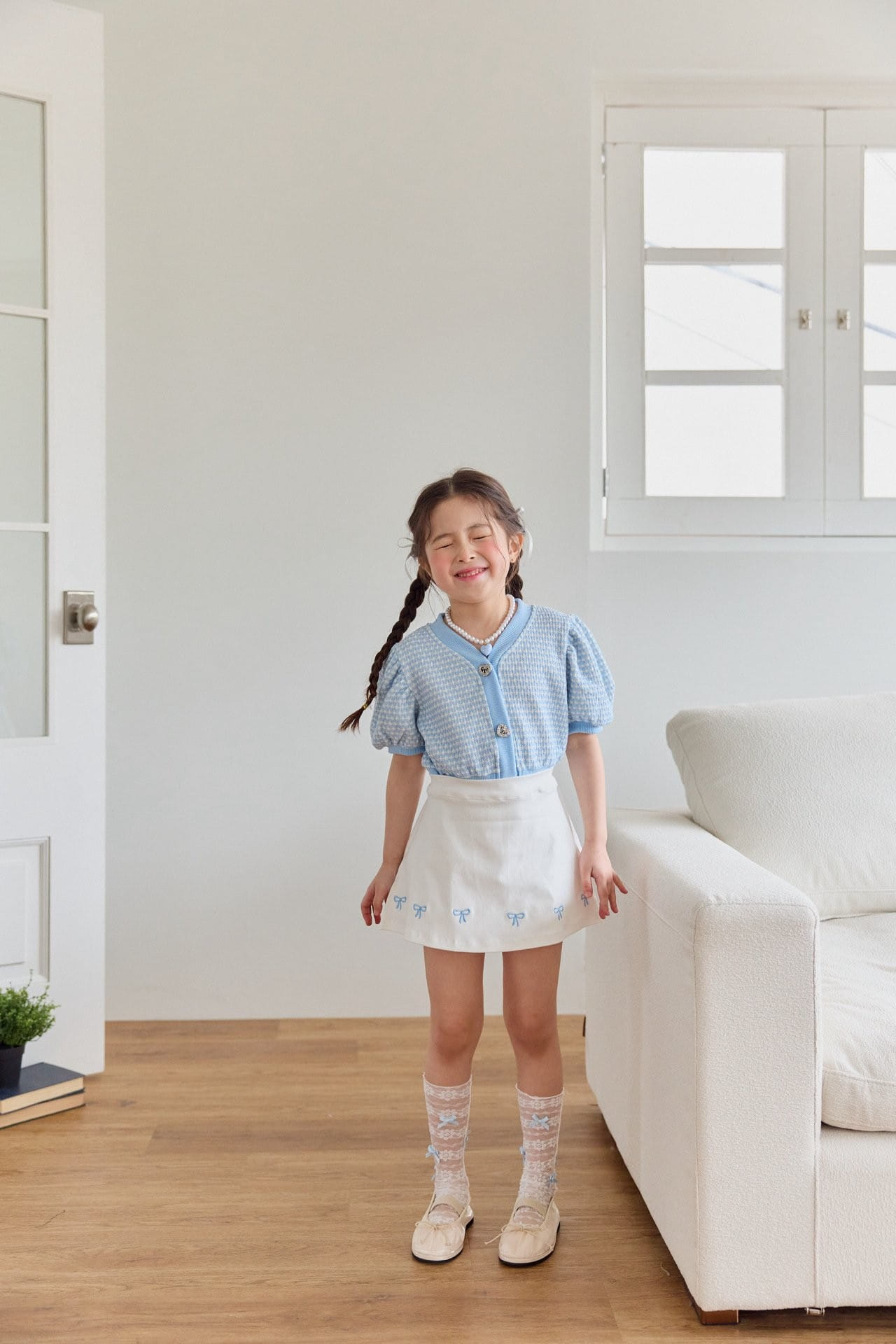 Berry Berry - Korean Children Fashion - #Kfashion4kids - Ribbon Skirt Pants - 2