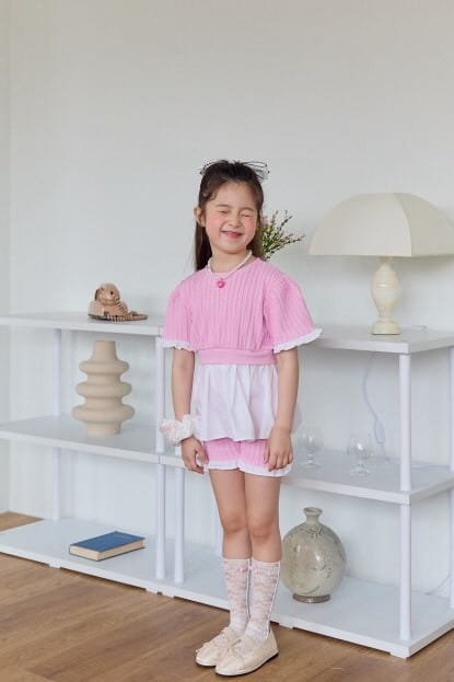Berry Berry - Korean Children Fashion - #childofig - Scone Top Bottom Set