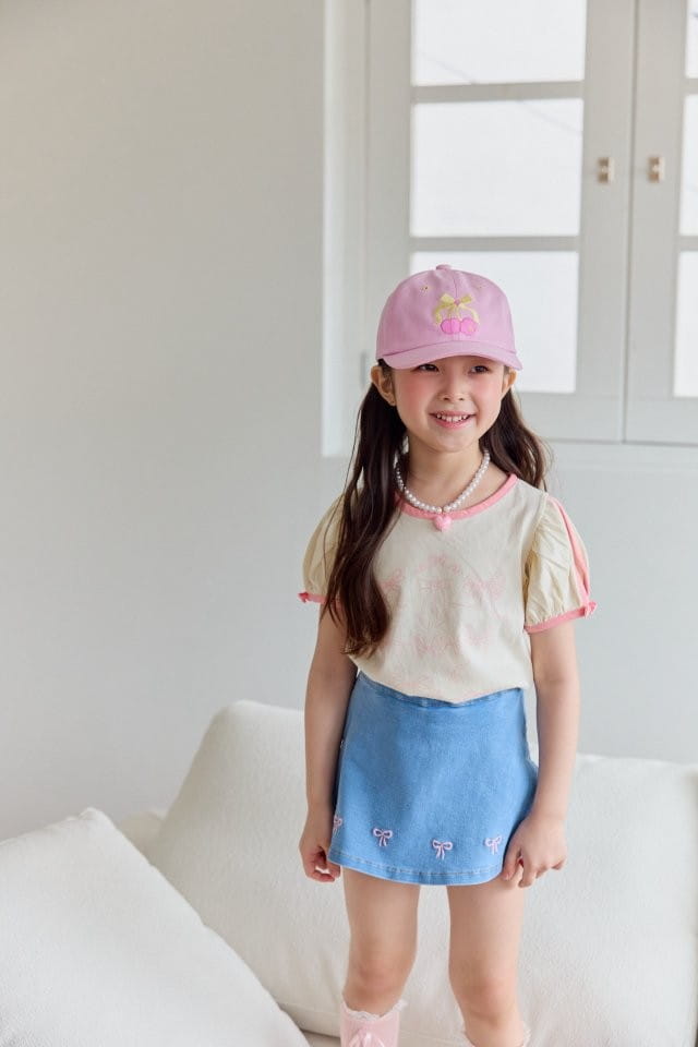 Berry Berry - Korean Children Fashion - #childofig - Ribbon World Tee
