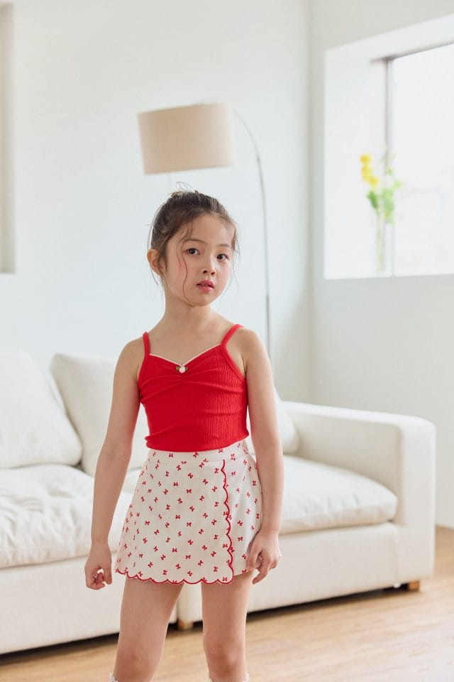 Berry Berry - Korean Children Fashion - #designkidswear - Scallop Skirt Pants - 2