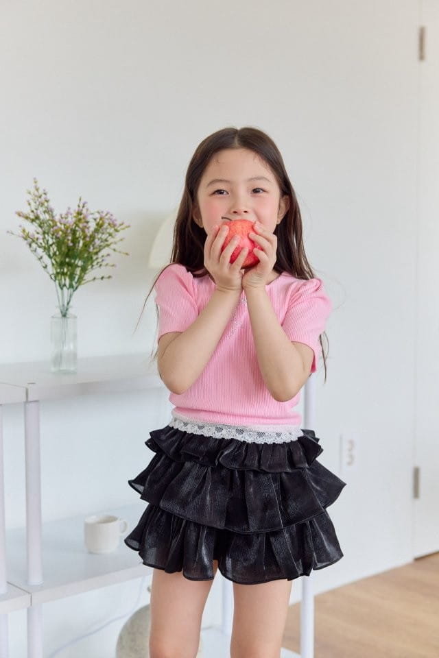 Berry Berry - Korean Children Fashion - #designkidswear - Bling Skirt Pants