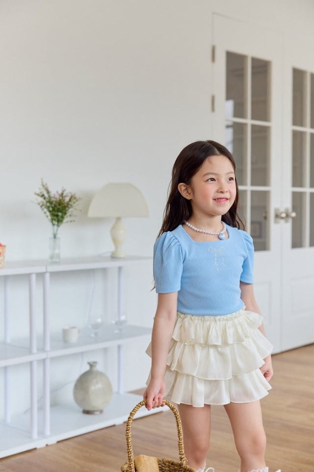 Berry Berry - Korean Children Fashion - #discoveringself - Bling Skirt Pants - 2