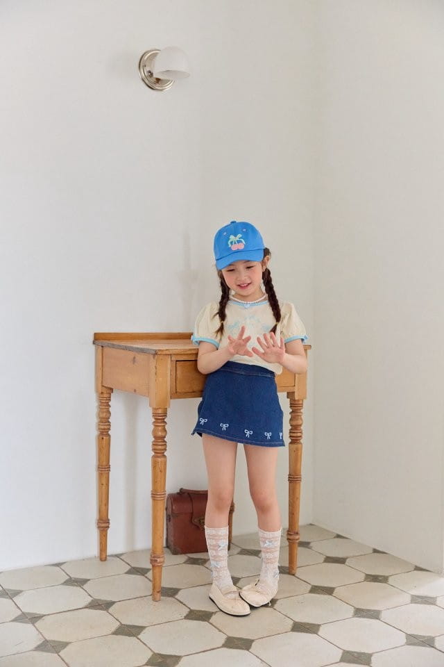 Berry Berry - Korean Children Fashion - #discoveringself - Ribbon Skirt Pants - 11