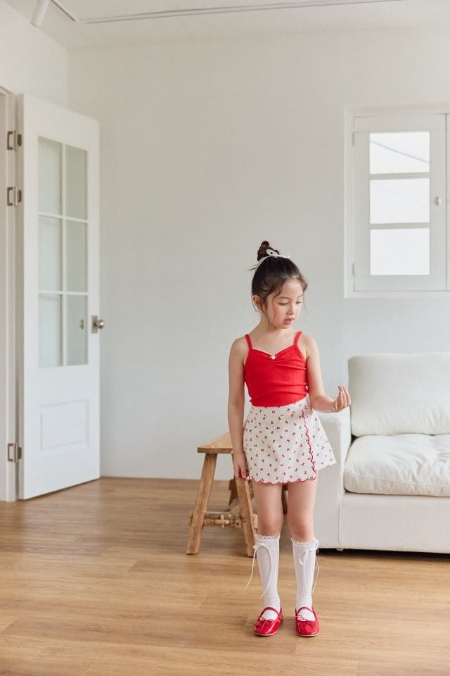Berry Berry - Korean Children Fashion - #fashionkids - Rosy Sleeveless Tee - 3