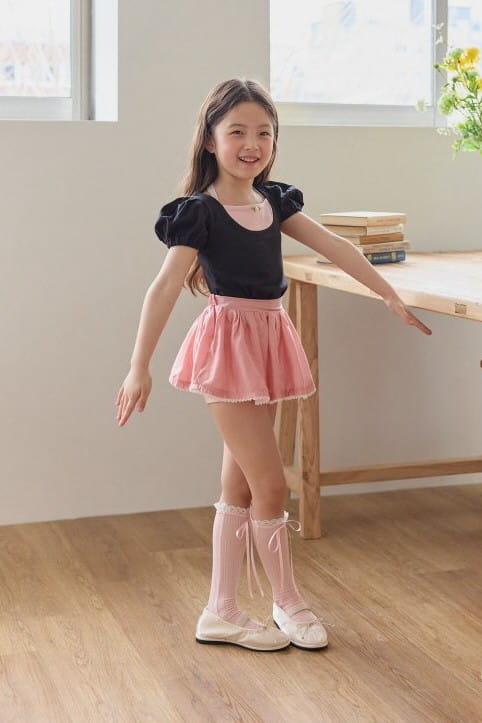 Berry Berry - Korean Children Fashion - #kidsshorts - Ballerina Skirt Leggings - 2