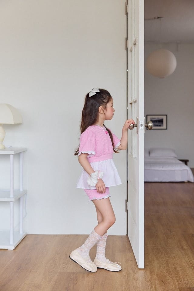Berry Berry - Korean Children Fashion - #kidzfashiontrend - Scone Top Bottom Set - 8