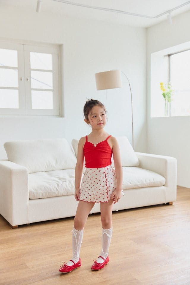 Berry Berry - Korean Children Fashion - #kidzfashiontrend - Rosy Sleeveless Tee - 6
