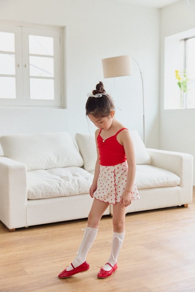 Berry Berry - Korean Children Fashion - #littlefashionista - Scallop Skirt Pants - 9