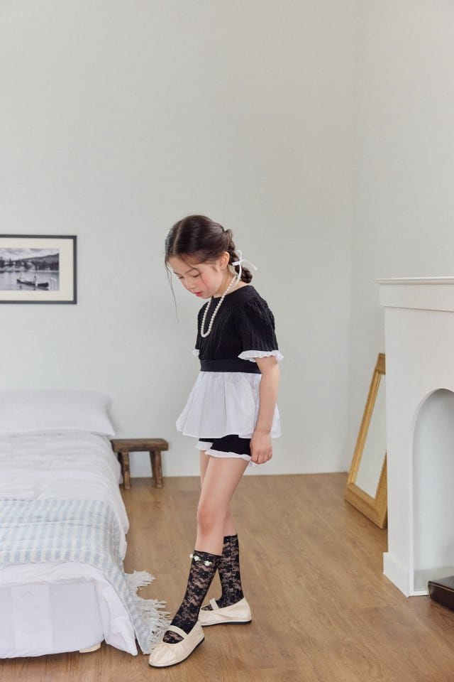 Berry Berry - Korean Children Fashion - #magicofchildhood - Scone Top Bottom Set - 11