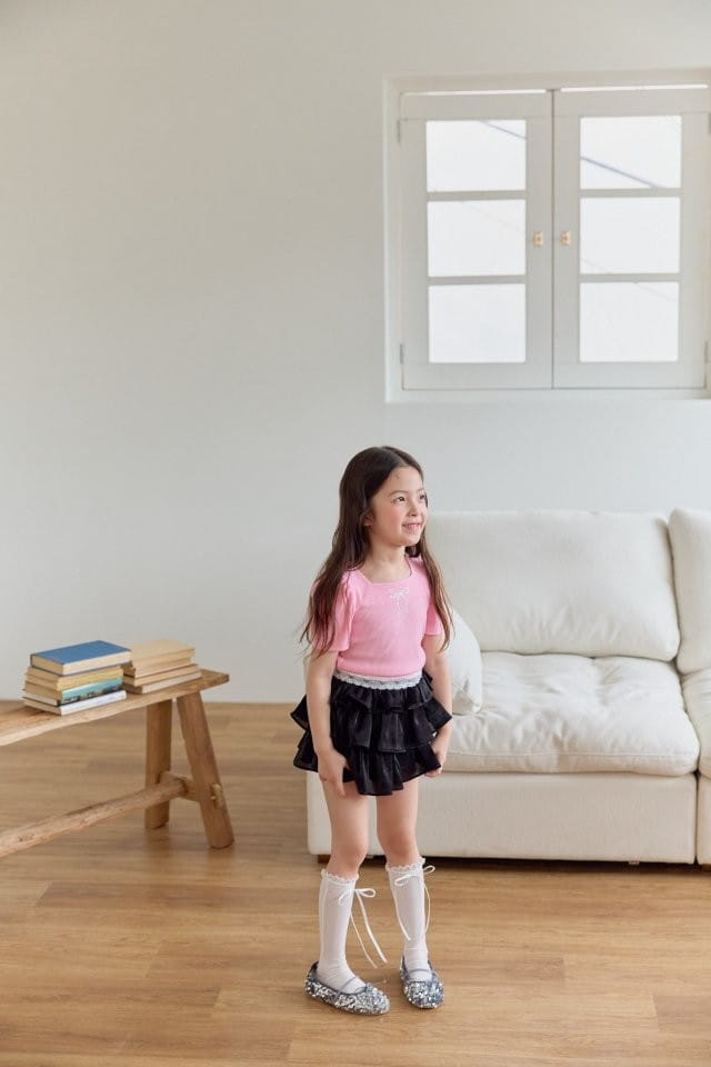 Berry Berry - Korean Children Fashion - #magicofchildhood - Bling Skirt Pants - 9