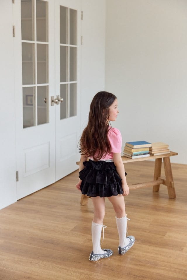 Berry Berry - Korean Children Fashion - #minifashionista - Bling Skirt Pants - 10