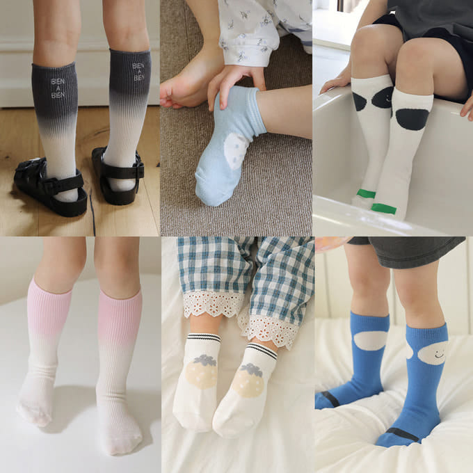 Bien A Bien - Korean Children Fashion - #Kfashion4kids - Le Chatto Socks Set