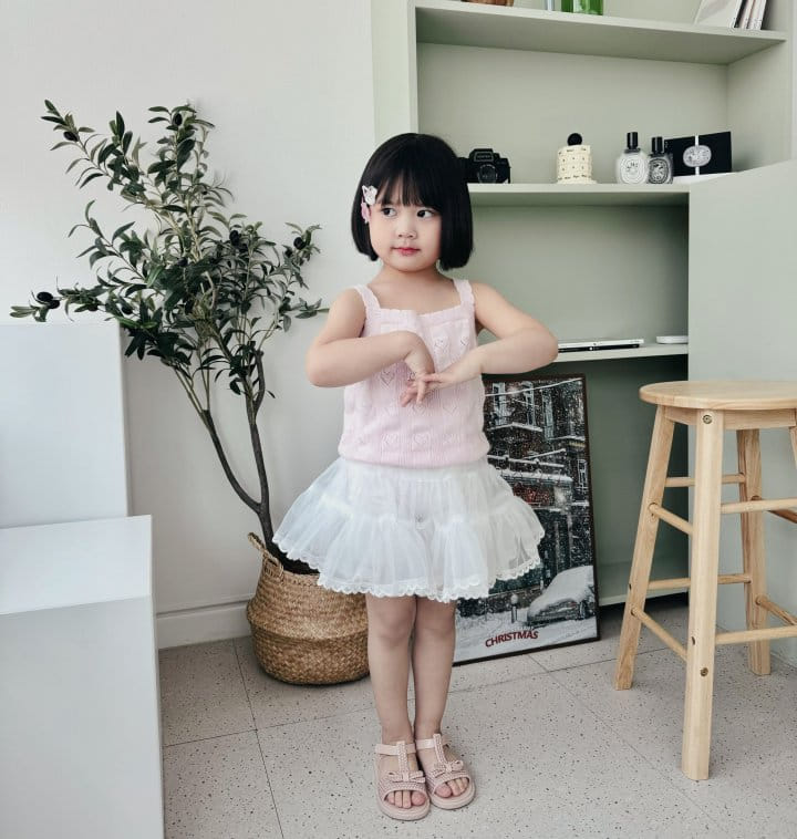 Bienvenu - Korean Children Fashion - #kidzfashiontrend - Heart Top Knit - 4