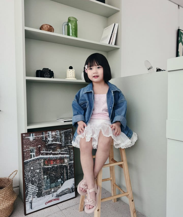 Bienvenu - Korean Children Fashion - #childrensboutique - Heart Top Knit - 11