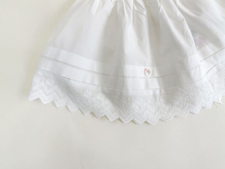 Bienvenu - Korean Children Fashion - #designkidswear - C Lace Mini Skirt - 7