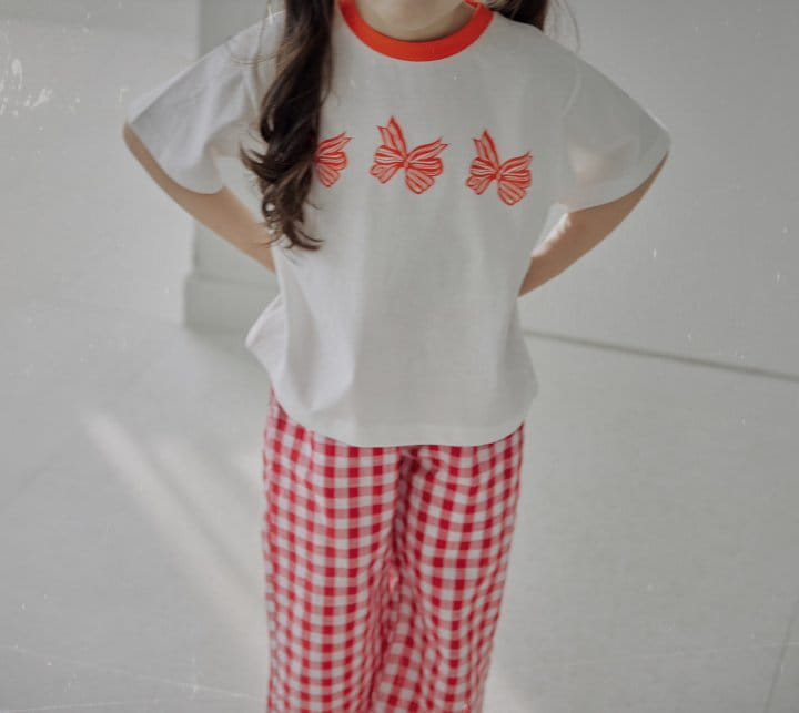 Bienvenu - Korean Children Fashion - #designkidswear - Ribbon Tee - 2