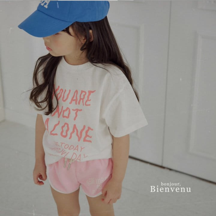 Bienvenu - Korean Children Fashion - #designkidswear - Alone Tee