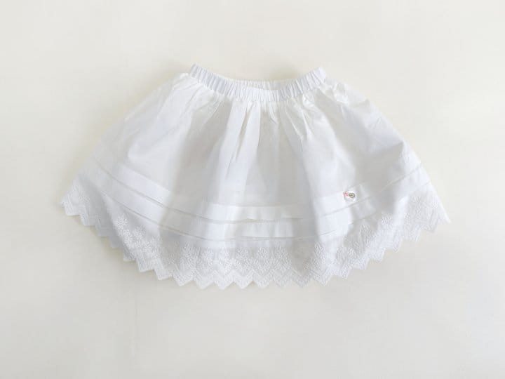 Bienvenu - Korean Children Fashion - #discoveringself - C Lace Mini Skirt - 8